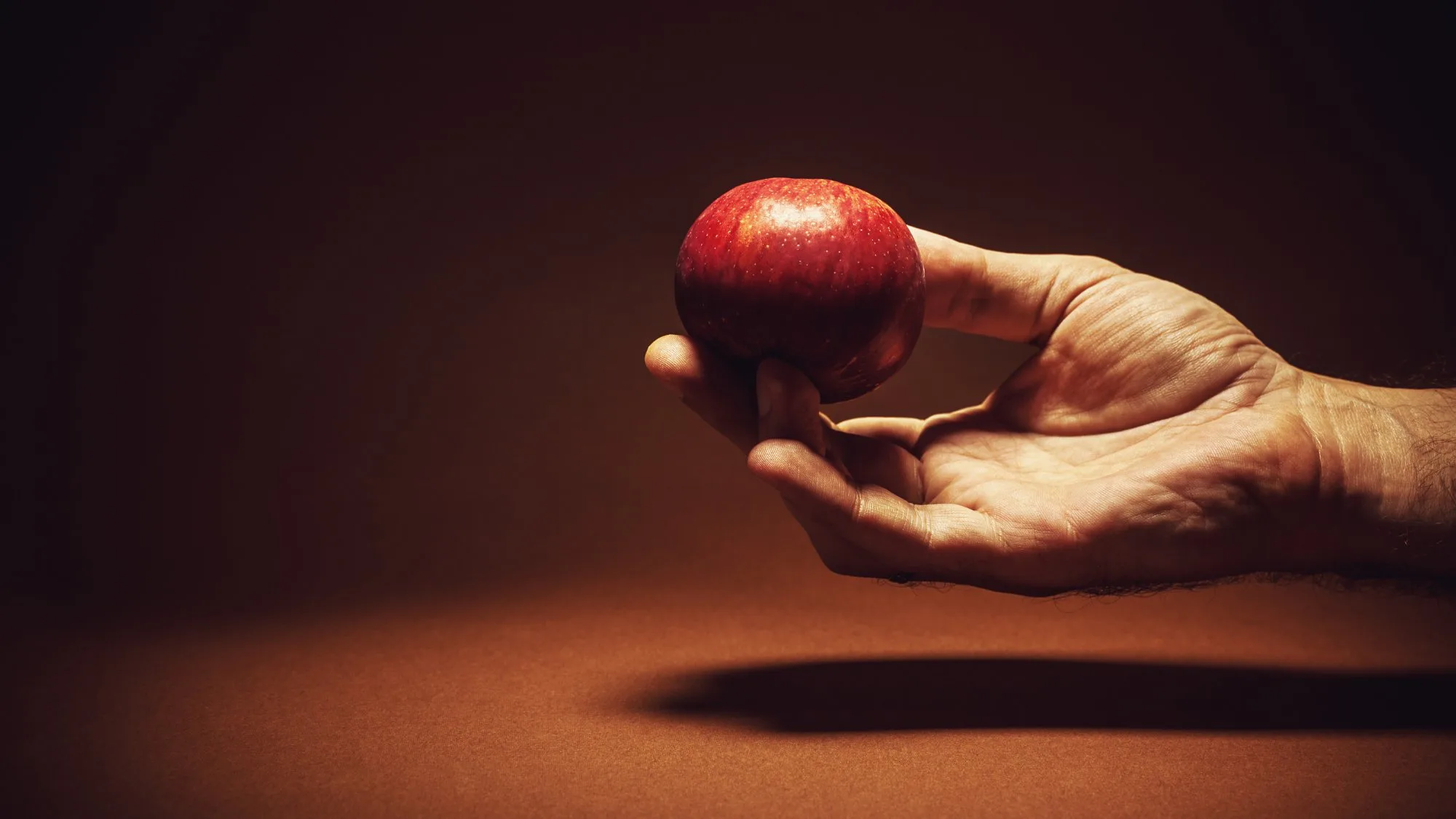 Satan Offering Apple